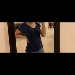 Cute Navy Tee!